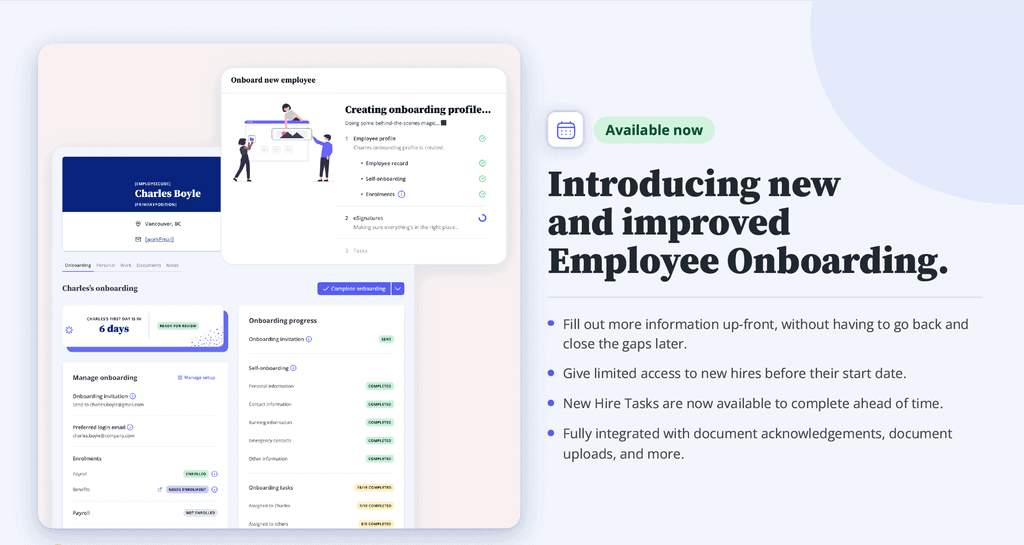 Rise People Employee Onboarding