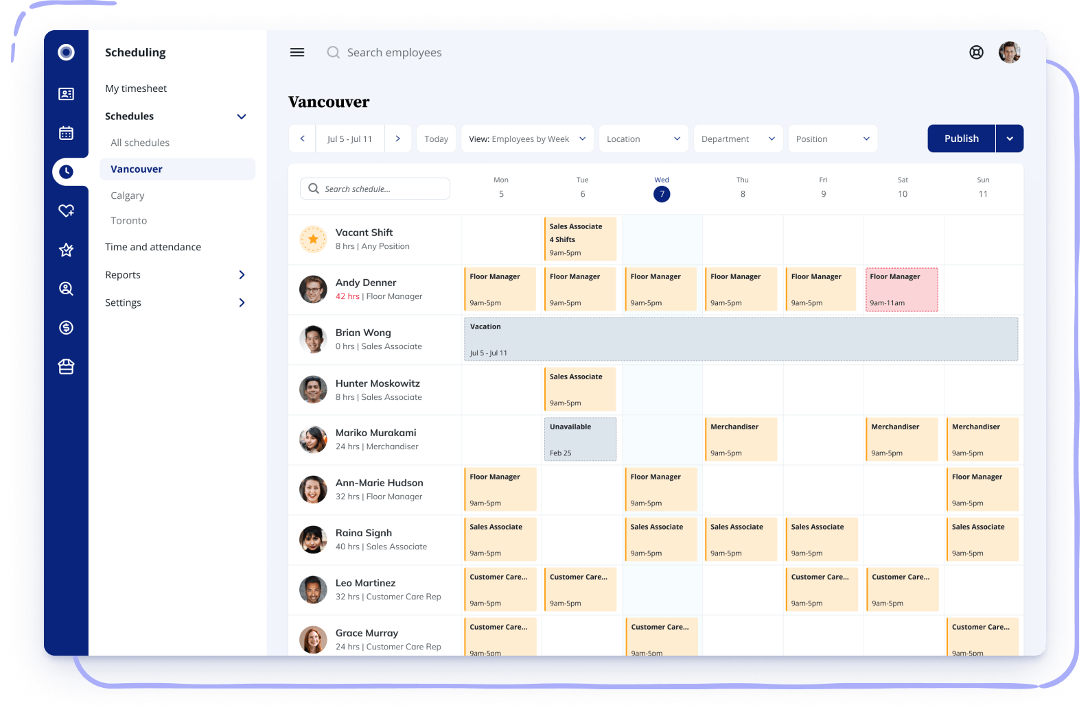 Scheduling Hero Image