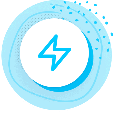 Blue Lightning Bolt Feature@2x
