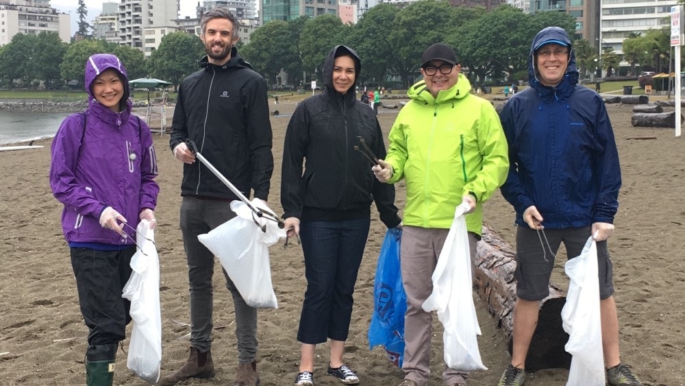 rise people cpaws beach cleanup